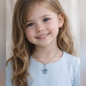 Disney Stitch Necklace Ears Up NWOT